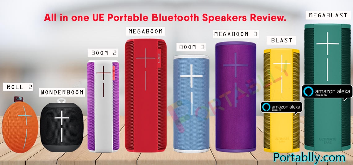 Best UE speaker review 2022 | All in one Full UE portable Bluetooth speaker comparison