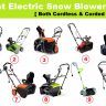 10 Best Electric Snow Blower 2021 Cordless & Corded Reviewed Compared