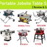 Best Portable Jobsite Table Saw 2021 review & comparison