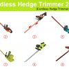 10 Best Cordless Hedge Trimmer 2022 Review